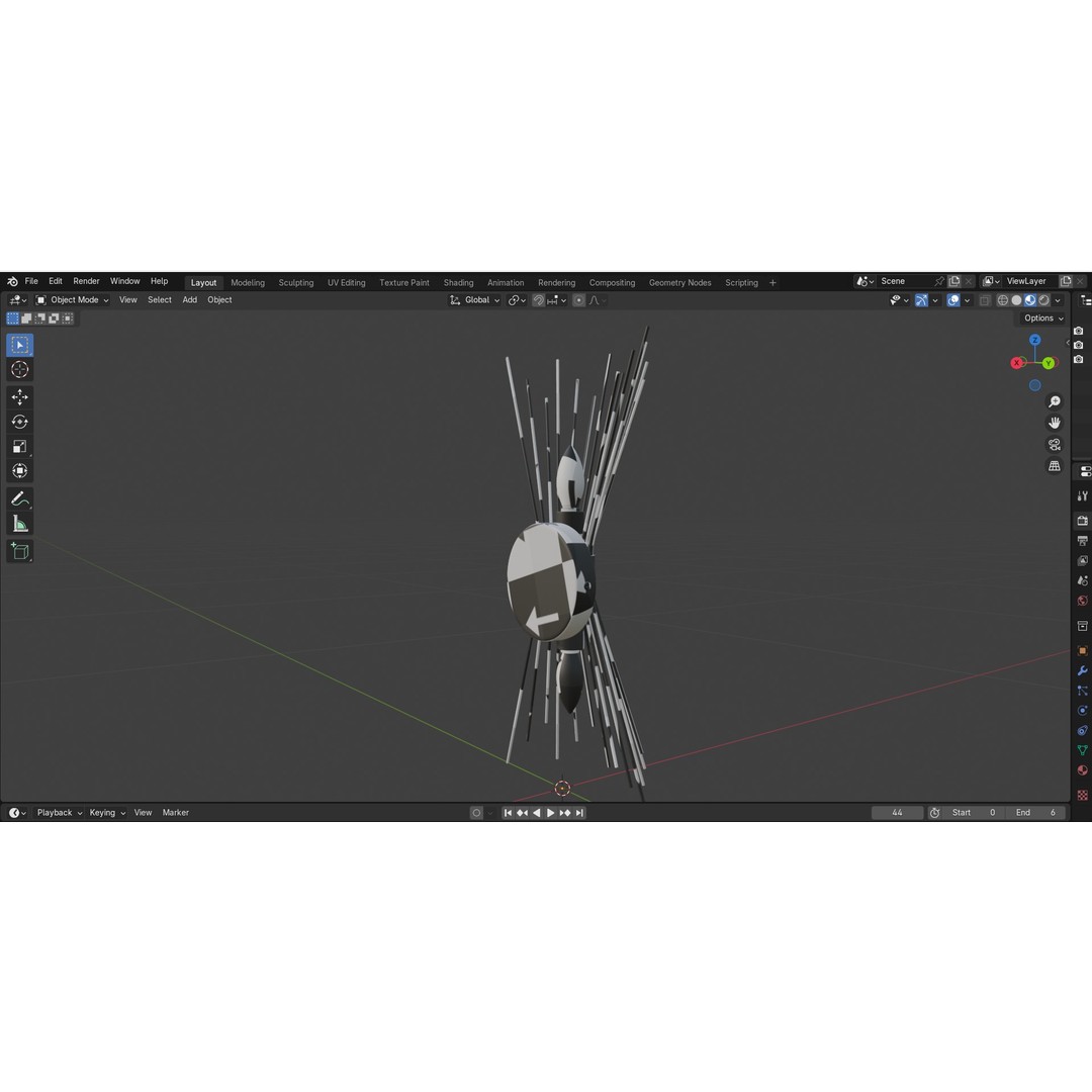 Jovenko Steel Wall Sconce 3D Model – Low Poly PBR Lighting Asset, FBX - View 18