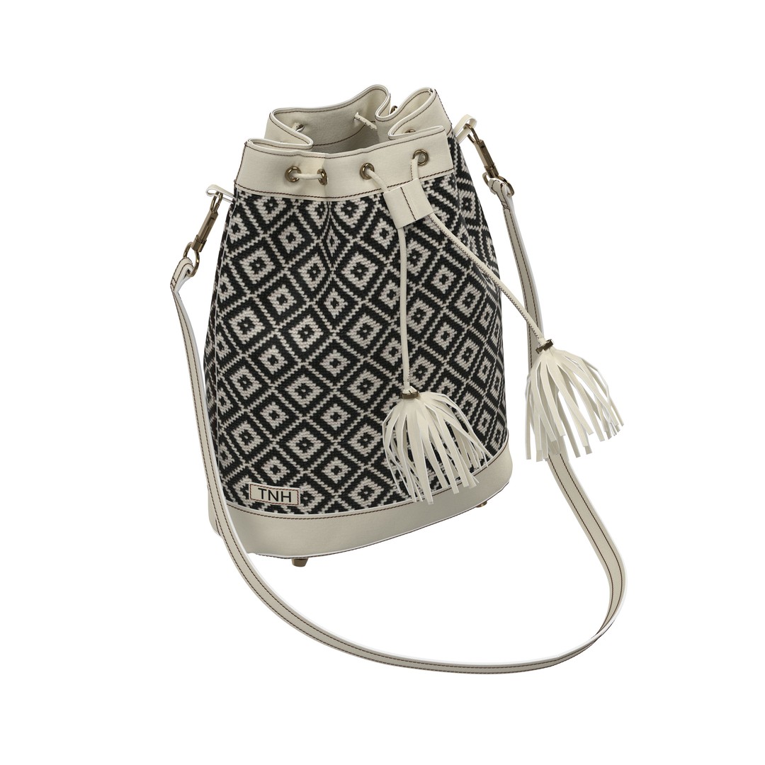 Brown Leather Bucket Bag 3D Model – PBR Textures, CLO, FBX, OBJ