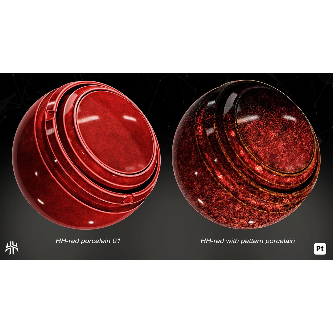 Marble and Porcelain 3D Model – Smart Materials for Substance Painter - View 18