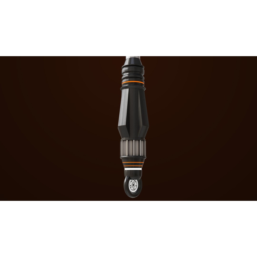 Sci Fi Battle Hammer 3D Model – Low Poly Game Asset, PBR Textures Included - View 16