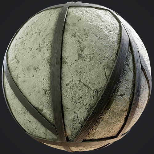 Stylized Medieval Texture Pack 3D Model – PBR Textures for Games - View 12