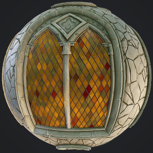 Stylized Medieval Texture Pack 3D Model – PBR Textures for Games - View 14