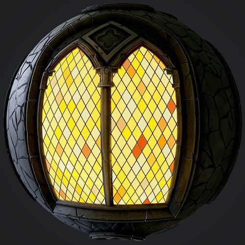 Stylized Medieval Texture Pack 3D Model – PBR Textures for Games - View 25