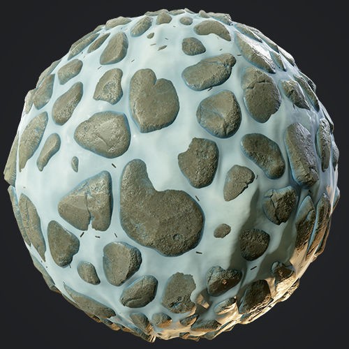 Stylized Medieval Texture Pack 3D Model – PBR Textures for Games - View 4