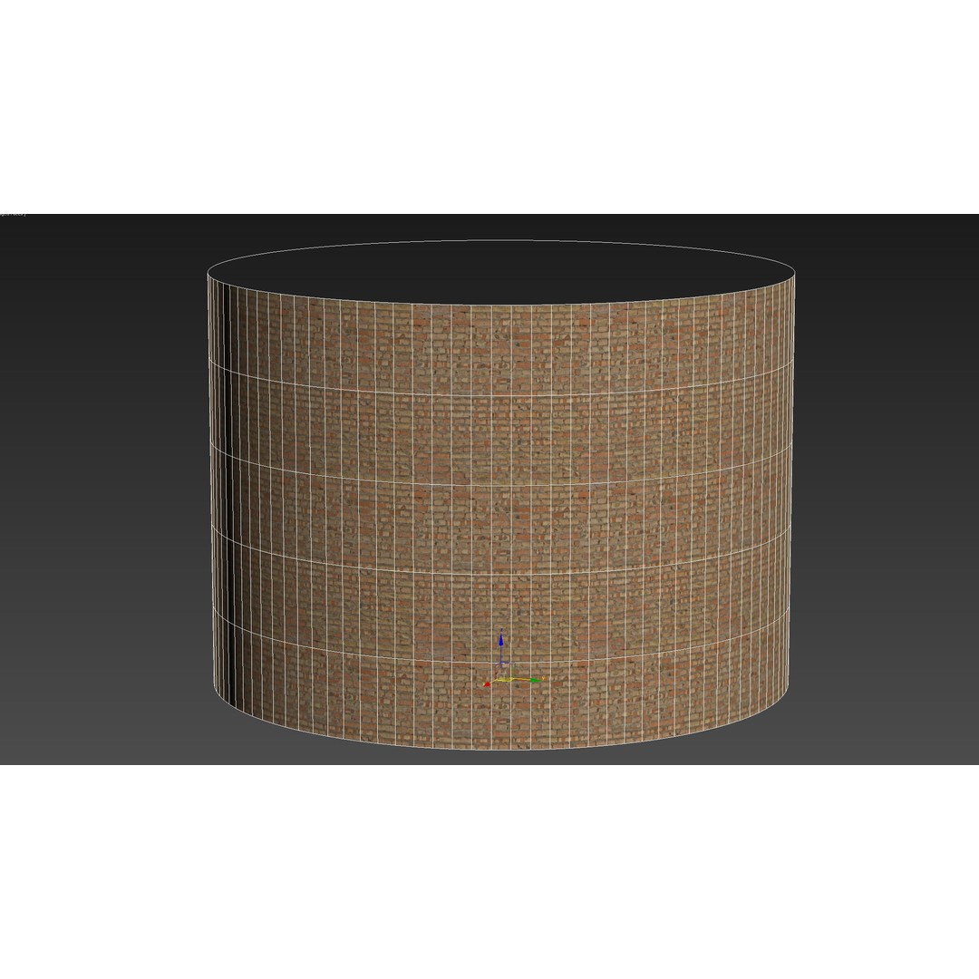 Brick Wall 3D Model – Scanned PBR Texture, 8K Resolution - View 7