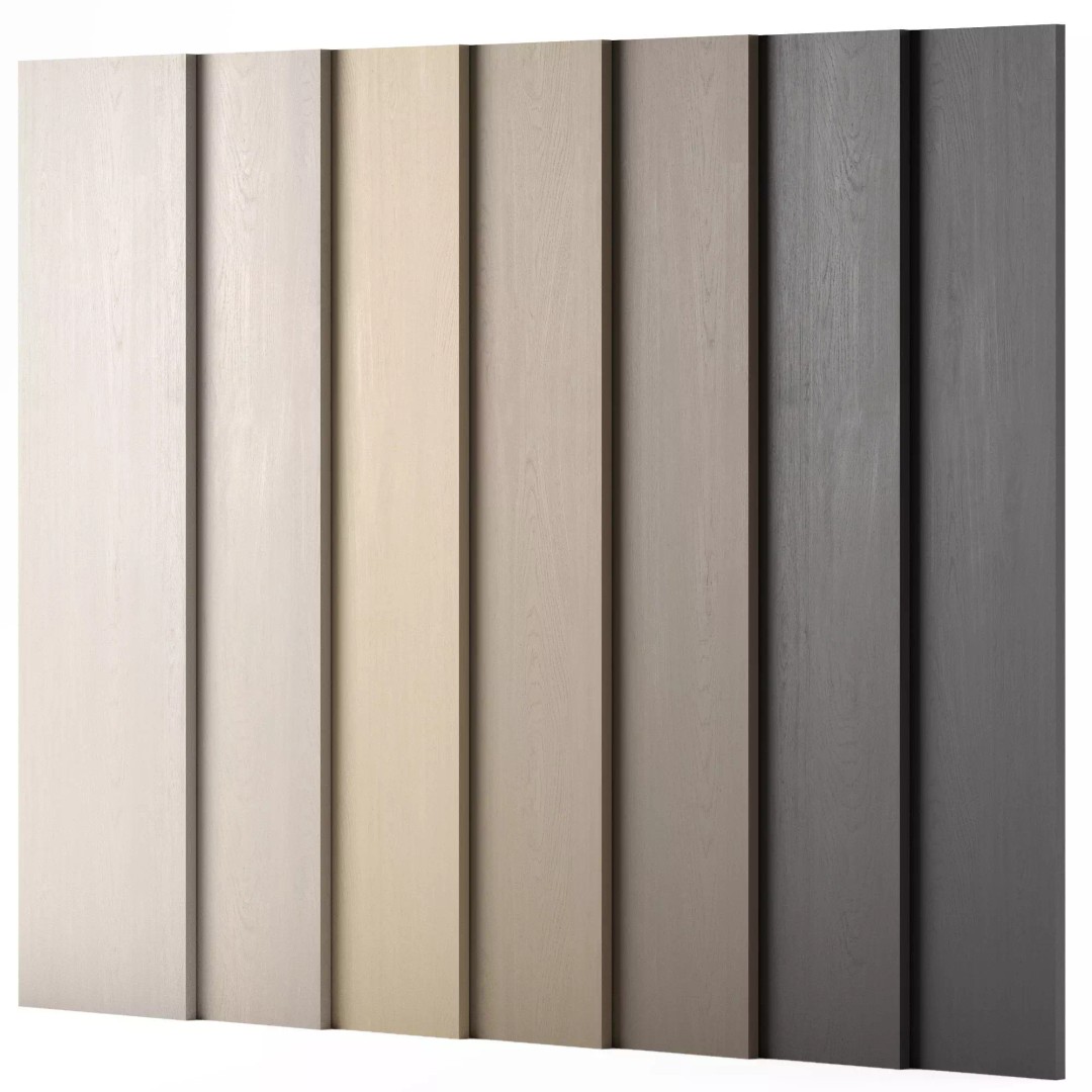 Oak Wood Material 3D Model – Seamless Textures, PBR Formats - View 2