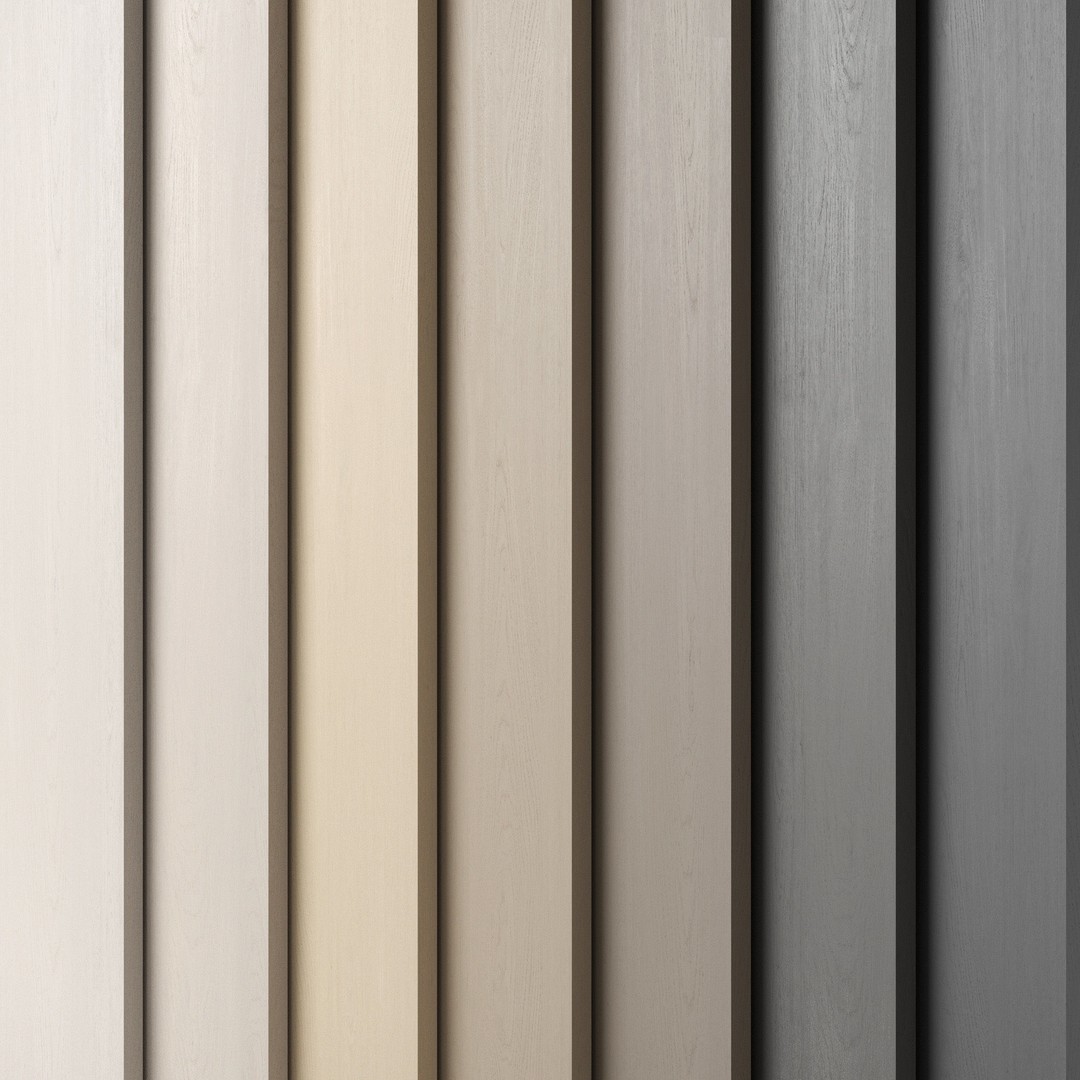 Oak Wood Material 3D Model – Seamless Textures, PBR Formats - View 3