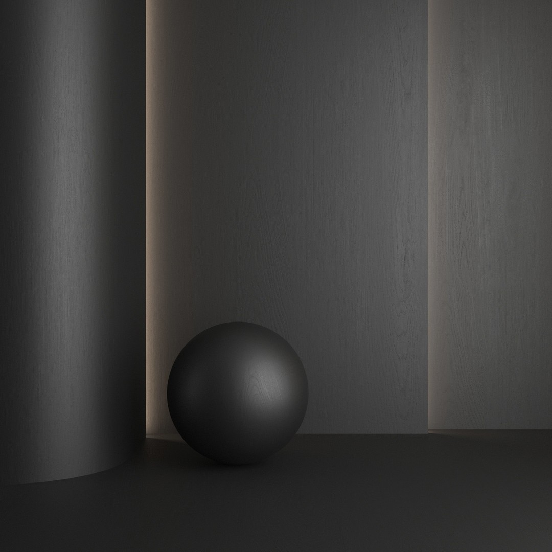 Oak Wood Material 3D Model – Seamless Textures, PBR Formats - View 7