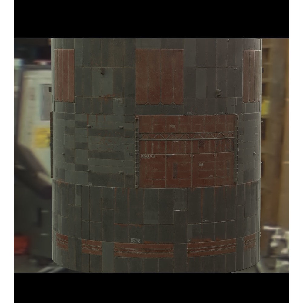 Sci-Fi Wall Panel Texture Set – PBR Textures for Substance Painter - View 5