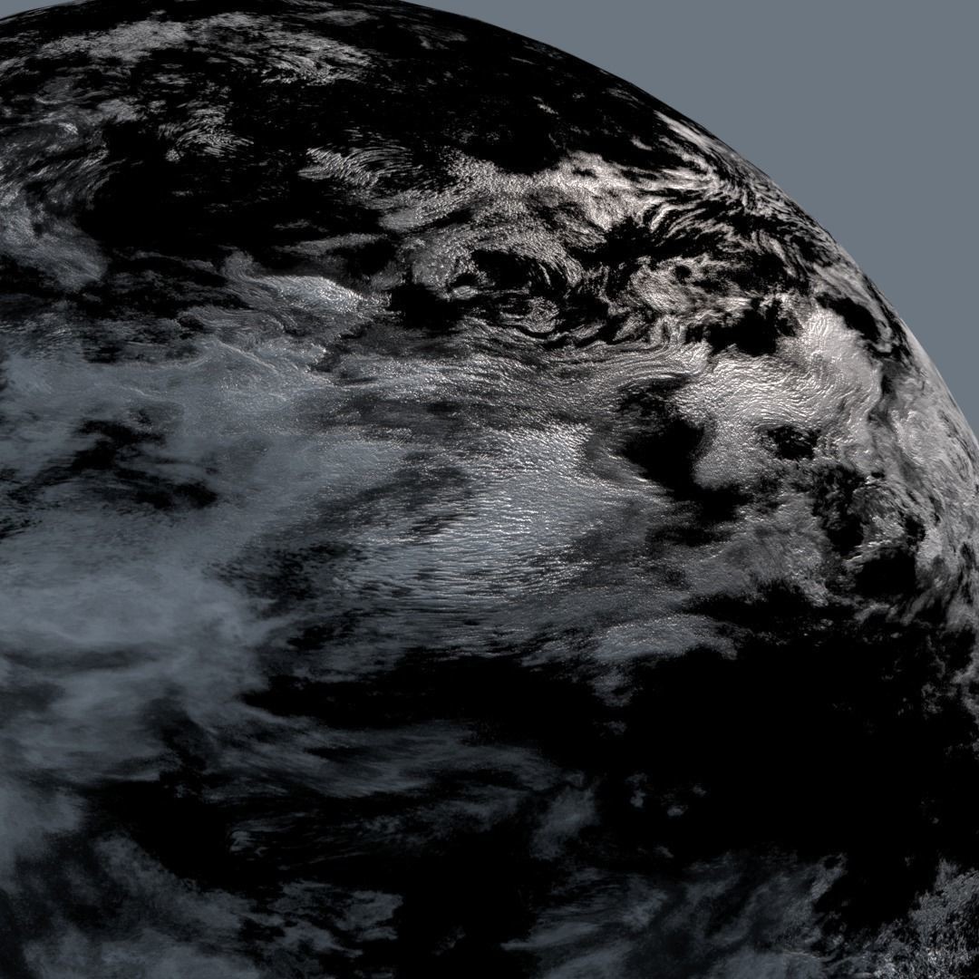 Cloud Map Pack 3D Model – Low Poly 16K Textures for Space - View 15