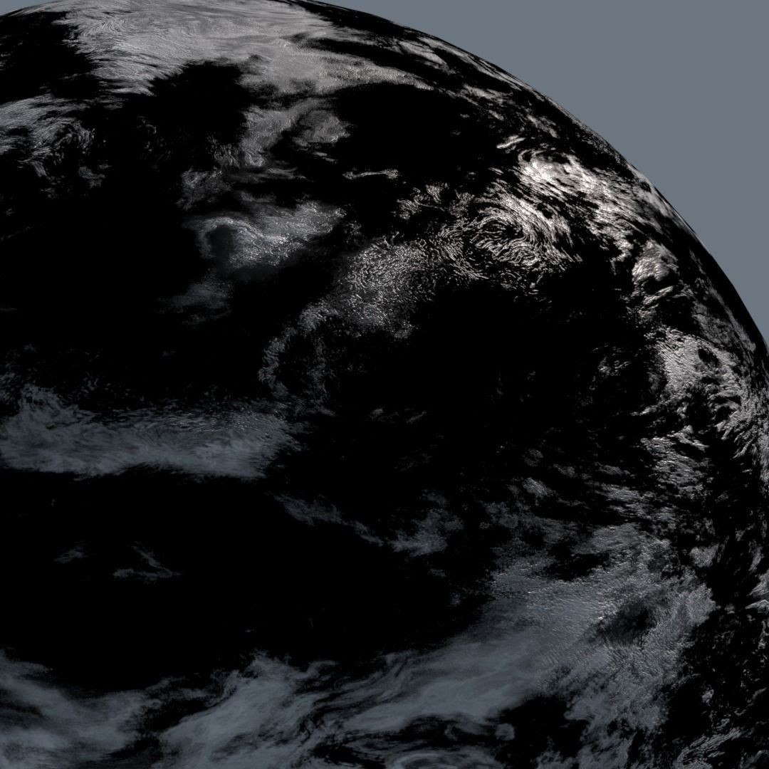 Cloud Map Pack 3D Model – Low Poly 16K Textures for Space - View 17