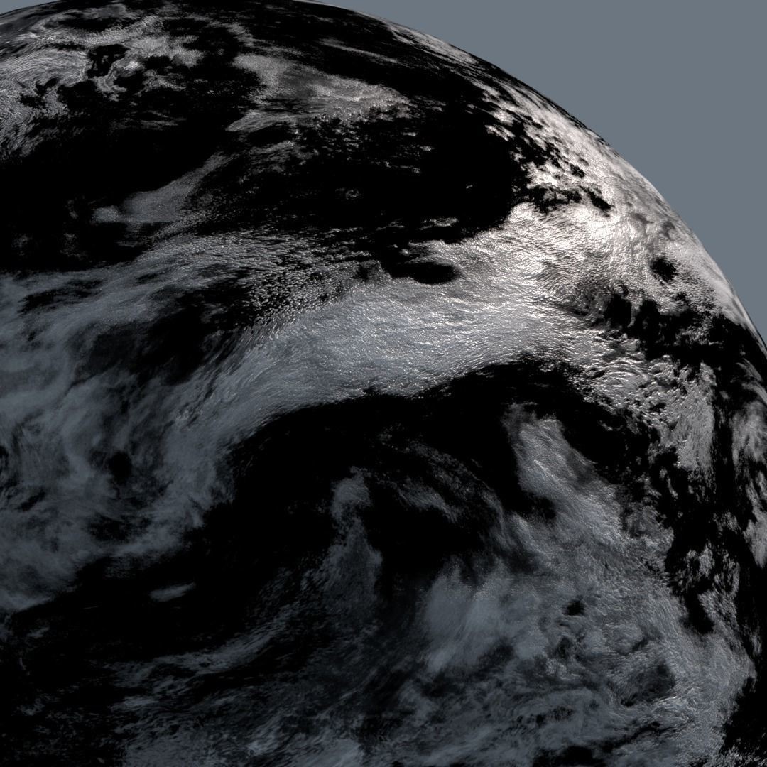 Cloud Map Pack 3D Model – Low Poly 16K Textures for Space - View 18