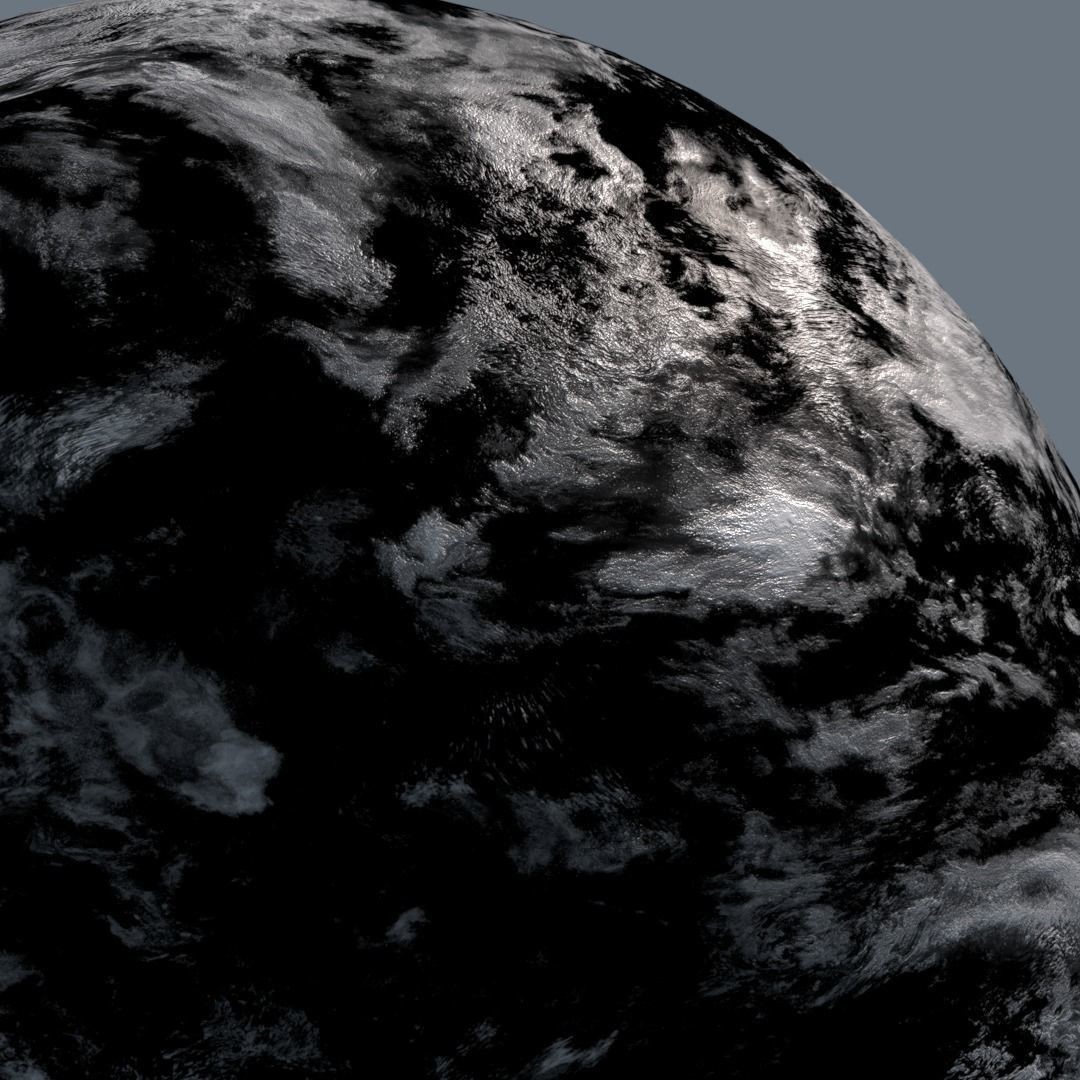 Cloud Map Pack 3D Model – Low Poly 16K Textures for Space - View 19