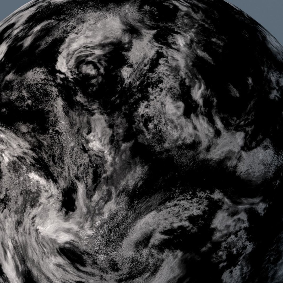 Cloud Map Pack 3D Model – Low Poly 16K Textures for Space - View 30