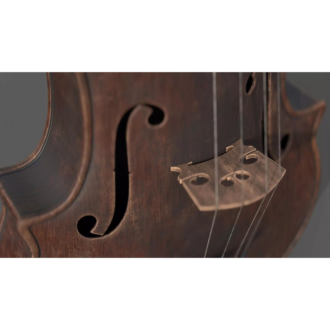Violin 3D Model – High Quality PBR Textures, FBX & OBJ Formats - View 12