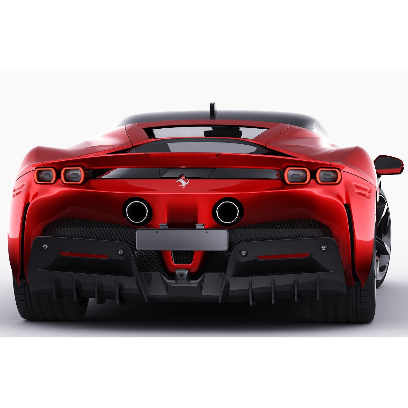 Ferrari SF90 Stradale - High-Detail Game-Ready 3D Model - View 15