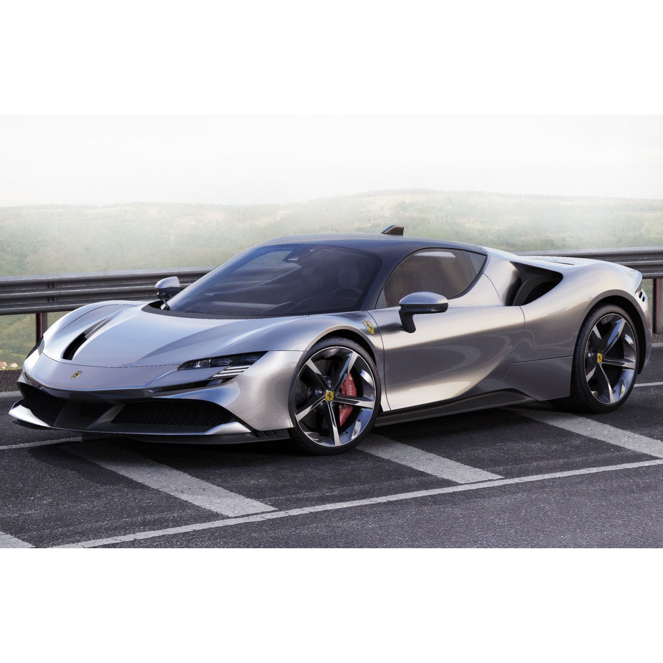 Ferrari SF90 Stradale - High-Detail Game-Ready 3D Model - View 19