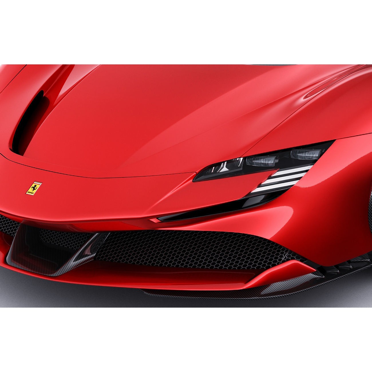 Ferrari SF90 Stradale - High-Detail Game-Ready 3D Model - View 5