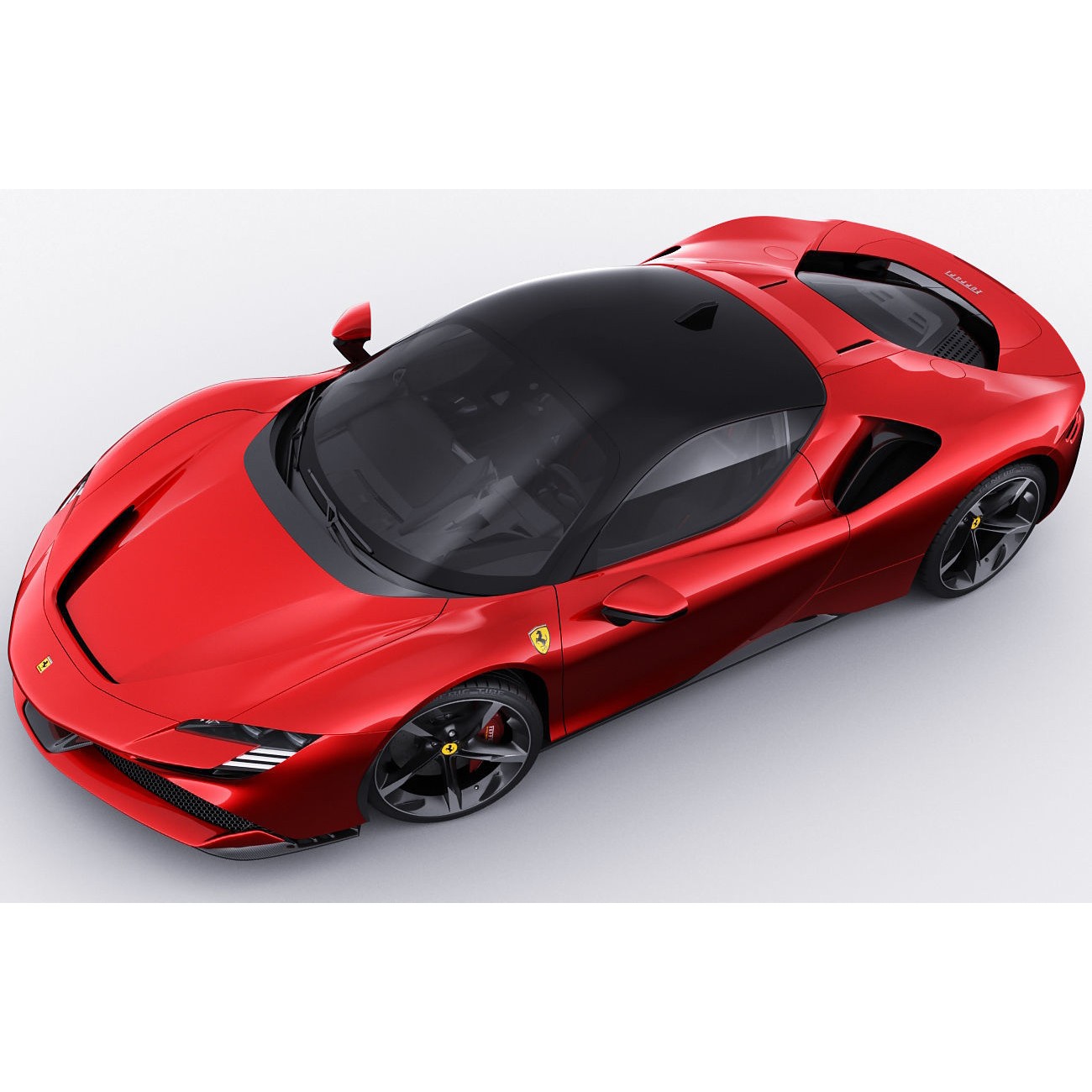Ferrari SF90 Stradale - High-Detail Game-Ready 3D Model - View 9