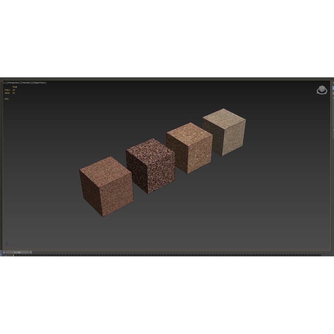 Tree Bark Mulch 3D Model – High Quality Textures, PBR, FBX, OBJ - View 9