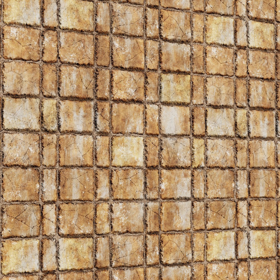 8K PBR Brick Wall Texture 3D Model – Seamless Architectural Textures, FBX - View 10