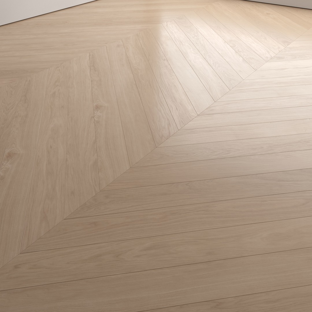 Wood Floor 3D Model – Architectural Textures, PBR, FBX, OBJ - View 4