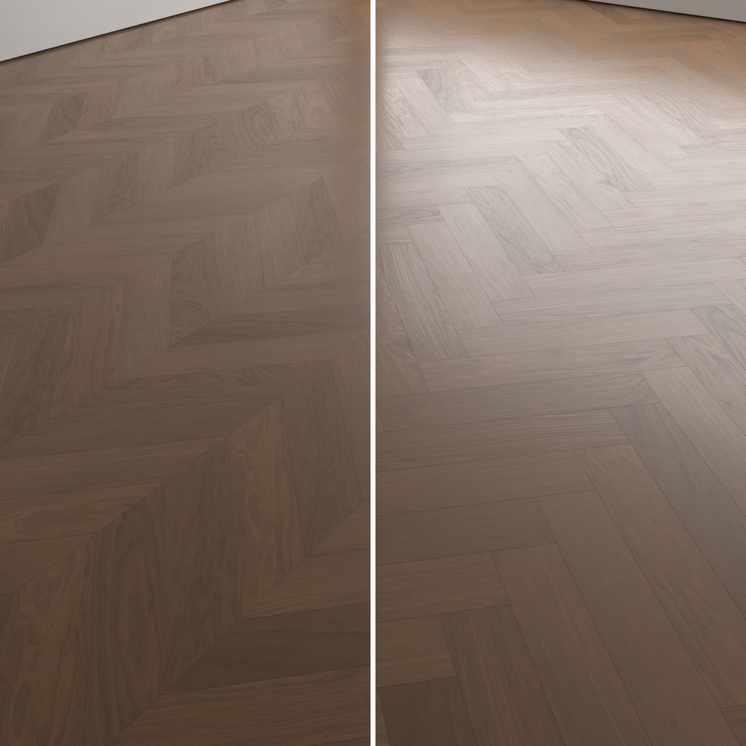 Wood Floor 3D Model – Architectural Textures, PBR, FBX, OBJ - View 6