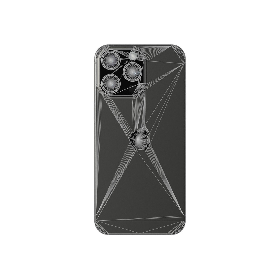 Apple iPhone 15 Pro Max 3D Model – Low Poly PBR Game Asset, FBX - View 16