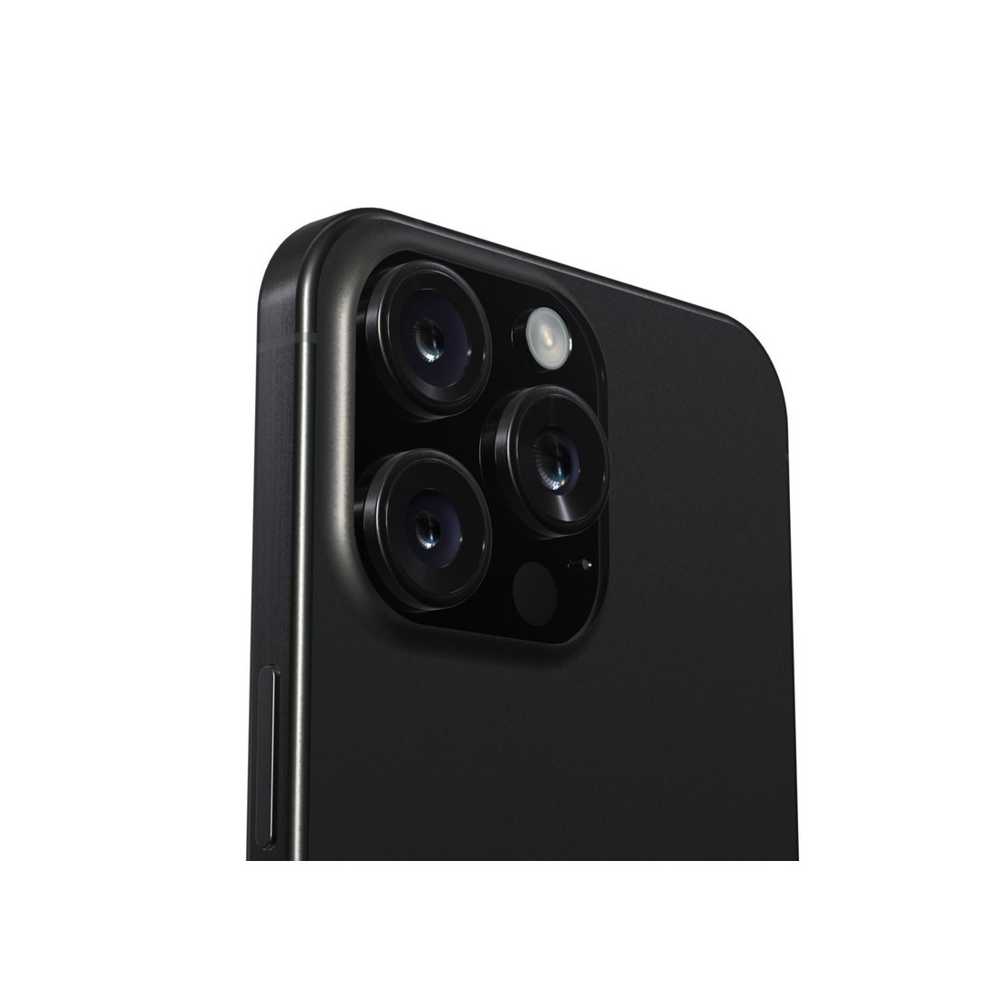 Apple iPhone 15 Pro Max 3D Model – Low Poly PBR Game Asset, FBX - View 8