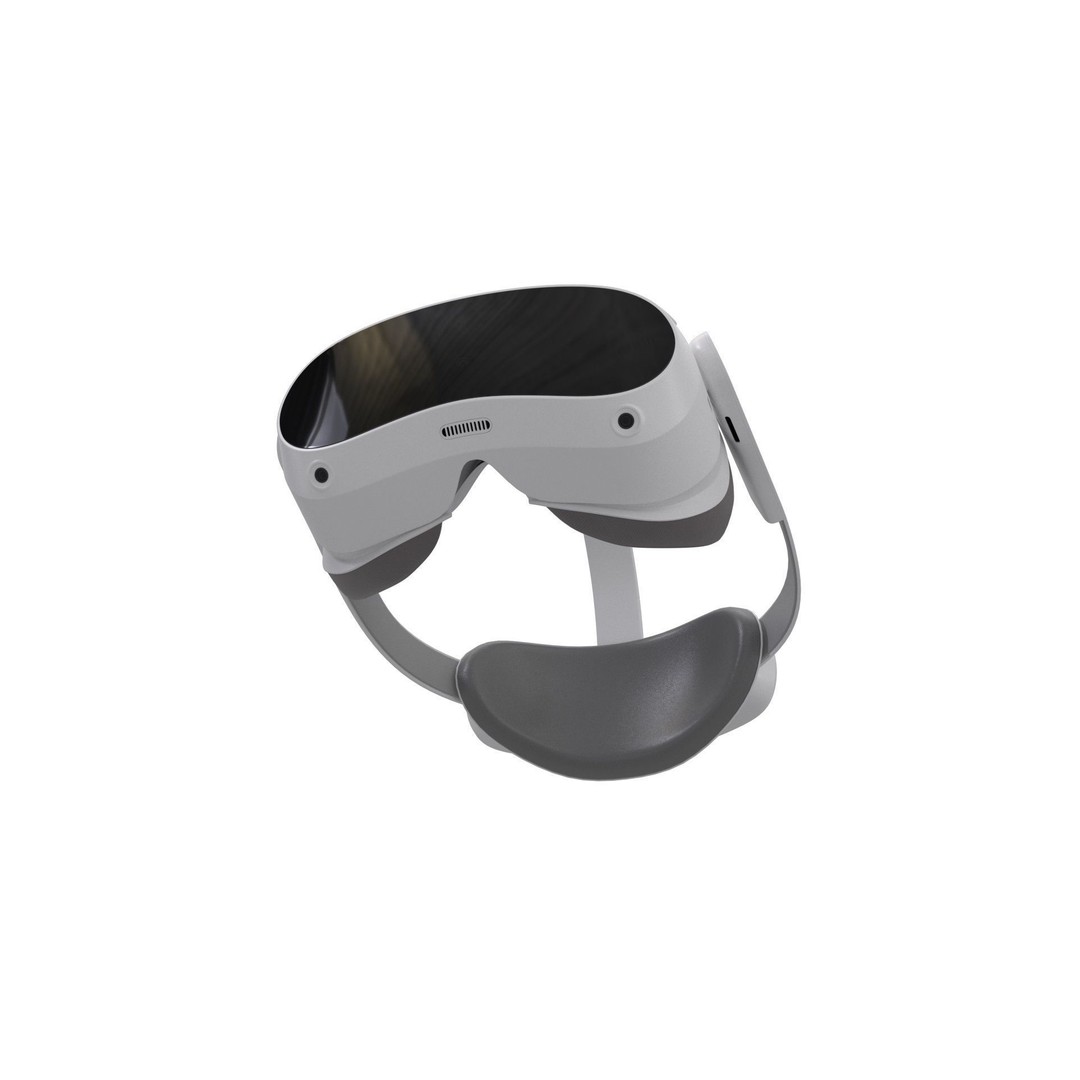 PICO 4 VR Headset 3D Model – High Poly Game Asset, FBX, OBJ - View 11
