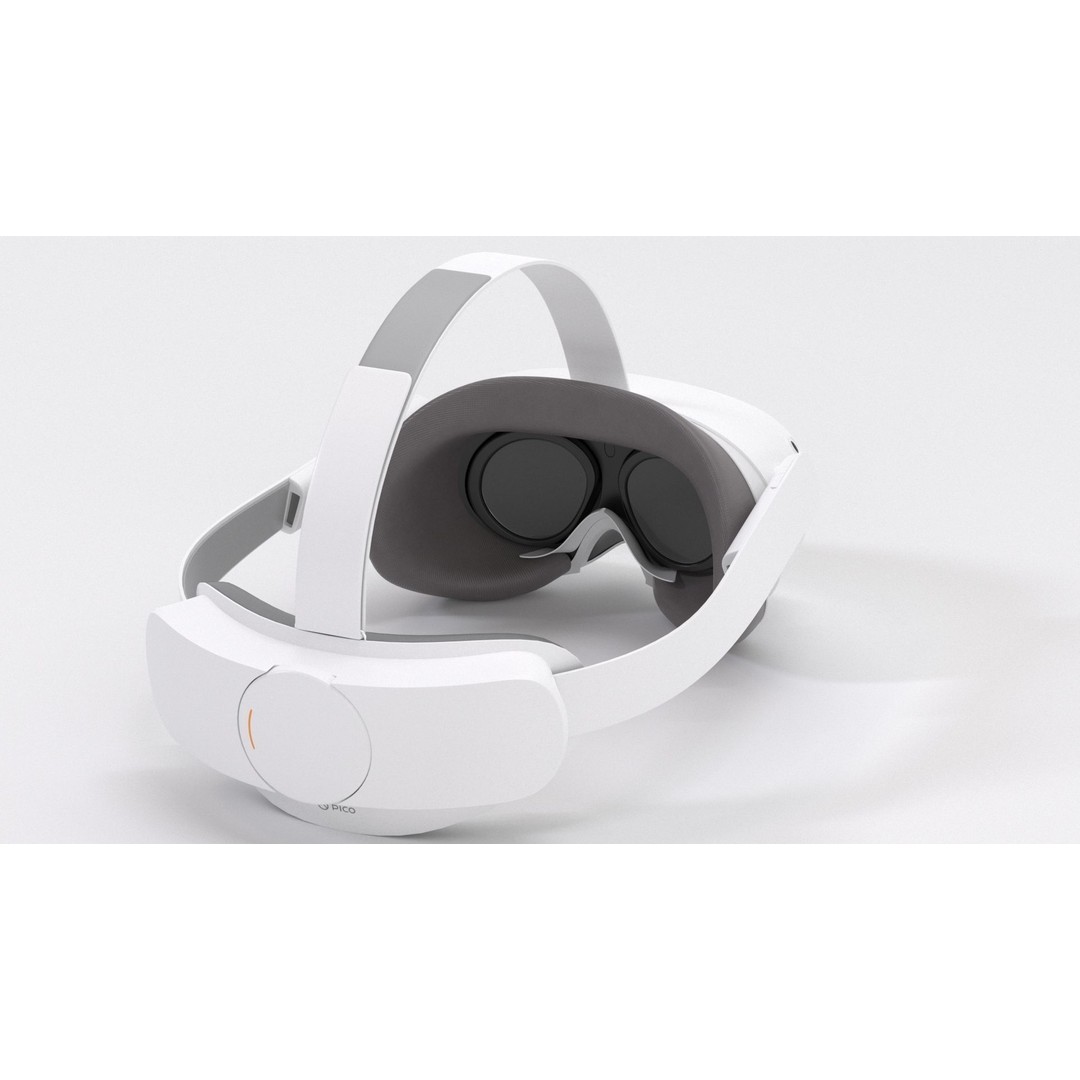 PICO 4 VR Headset 3D Model – High Poly Game Asset, FBX, OBJ - View 20
