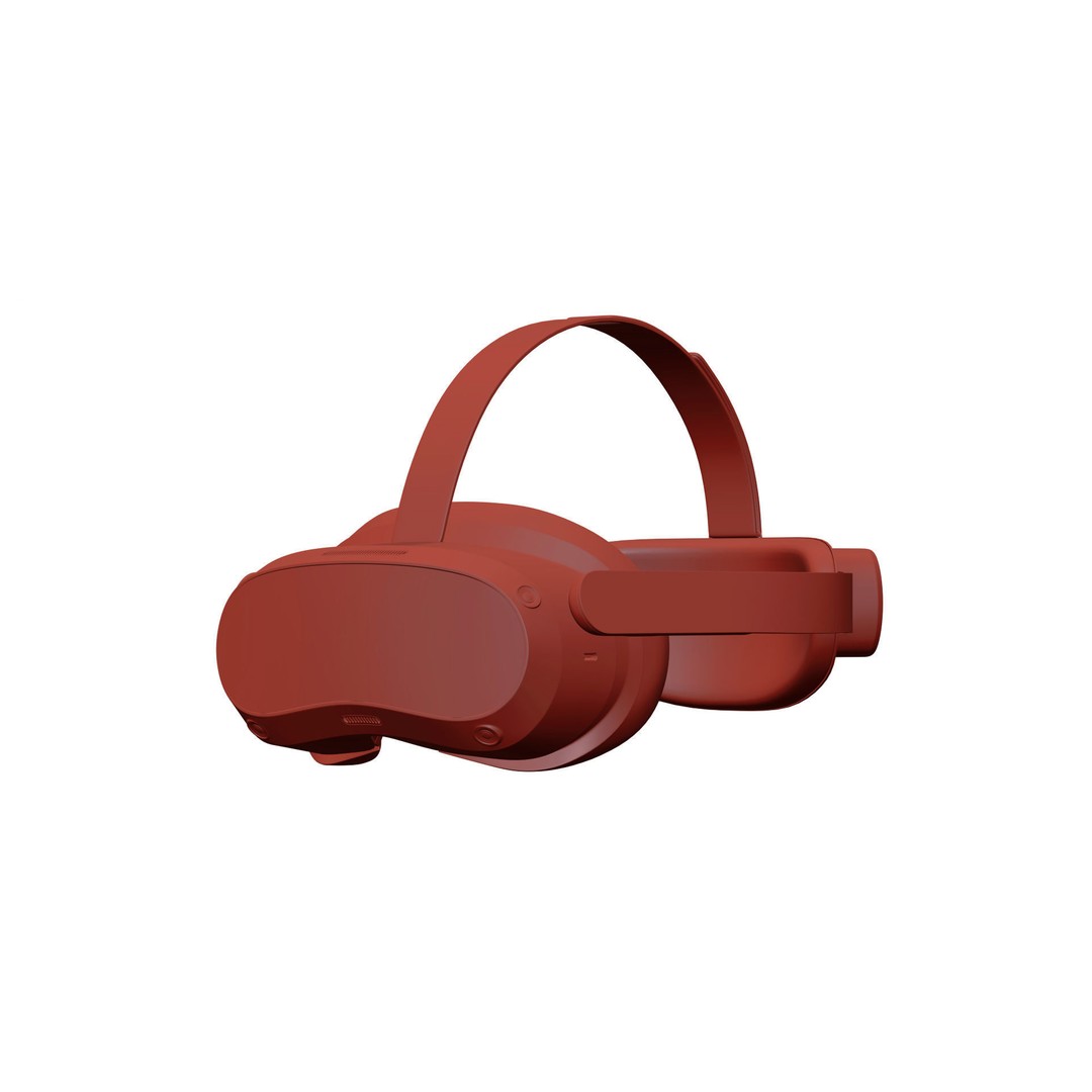 PICO 4 VR Headset 3D Model – High Poly Game Asset, FBX, OBJ - View 22