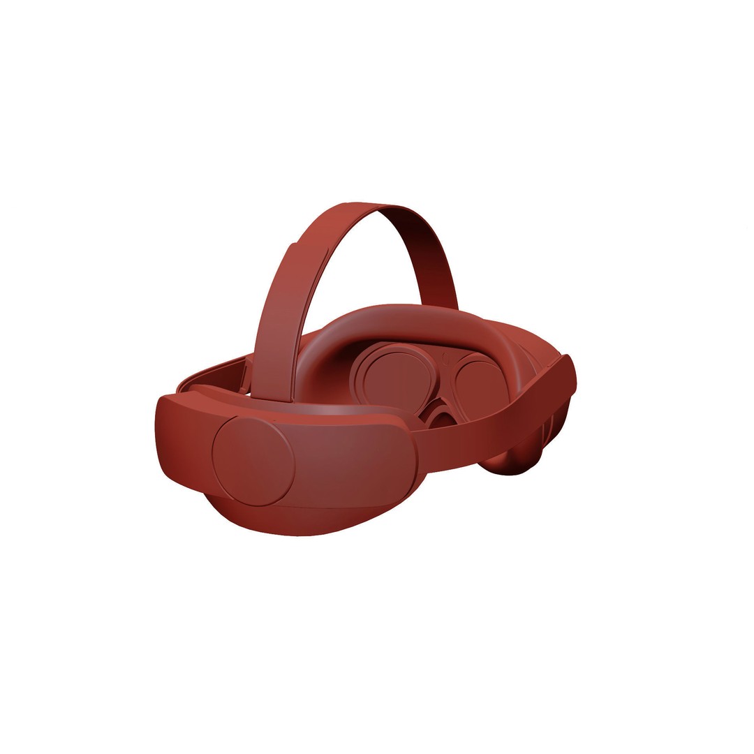 PICO 4 VR Headset 3D Model – High Poly Game Asset, FBX, OBJ - View 26