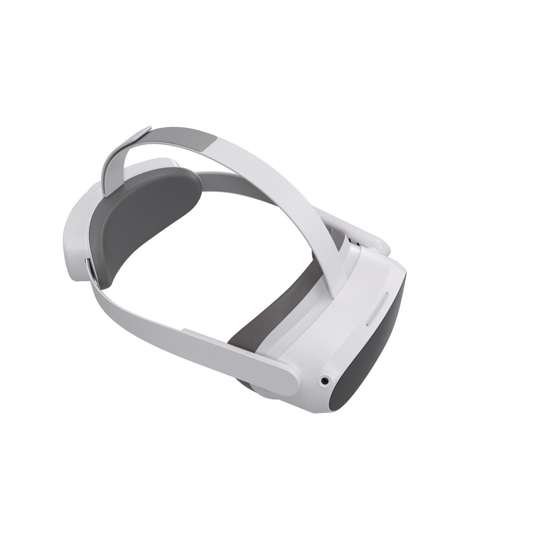 PICO 4 VR Headset 3D Model – High Poly Game Asset, FBX, OBJ - View 6