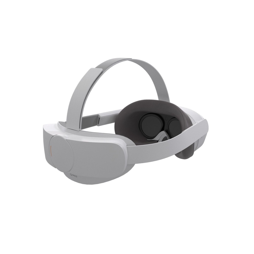 PICO 4 VR Headset 3D Model – High Poly Game Asset, FBX, OBJ - View 7