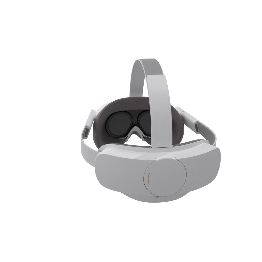 PICO 4 VR Headset 3D Model – High Poly Game Asset, FBX, OBJ - View 8