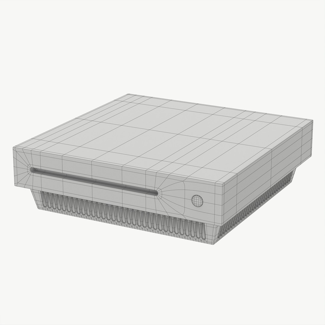 Compact TV Console 3D Model – Minimalist Design, PBR Textures, FBX - View 10