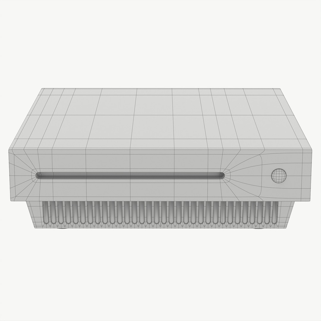 Compact TV Console 3D Model – Minimalist Design, PBR Textures, FBX - View 12