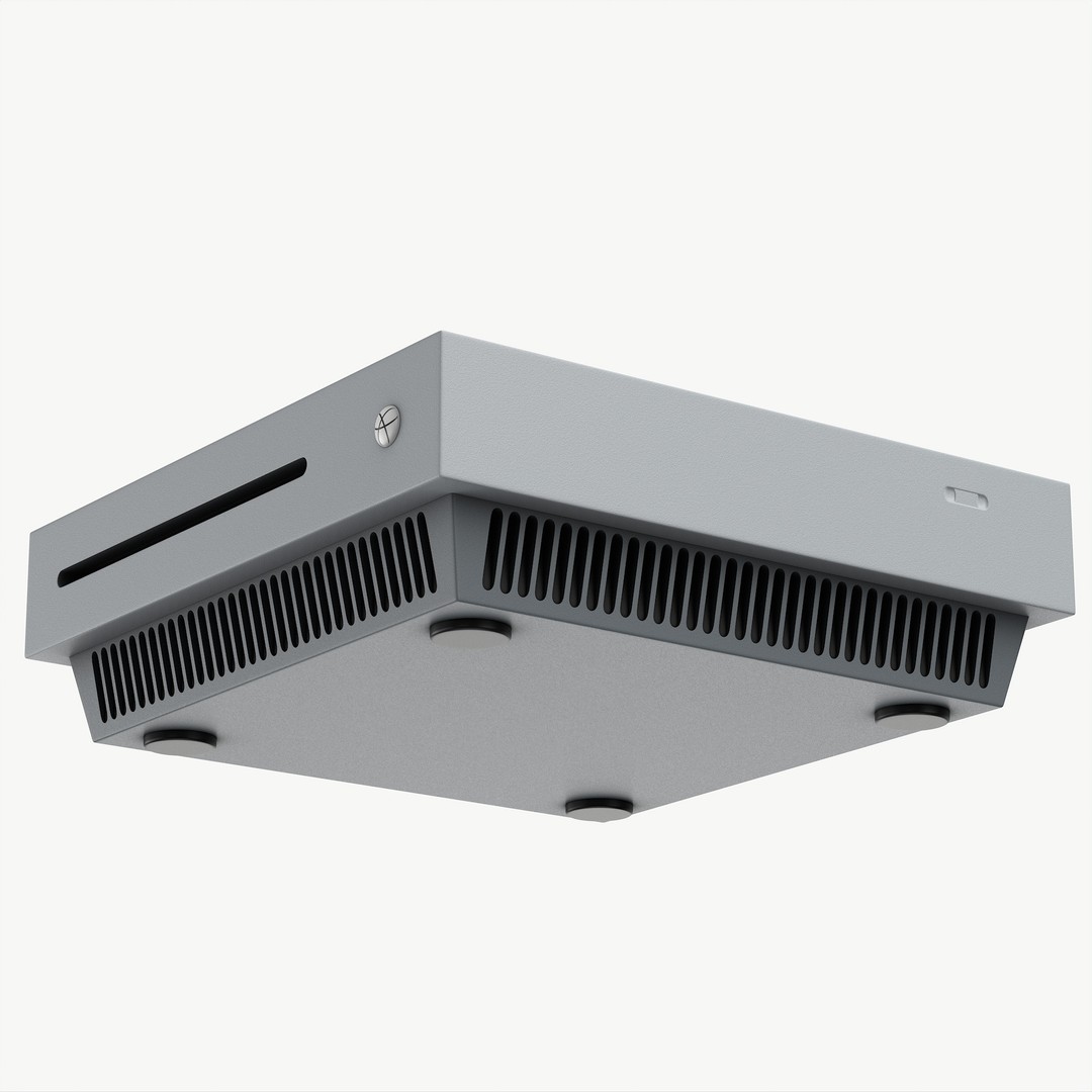 Compact TV Console 3D Model – Minimalist Design, PBR Textures, FBX - View 7