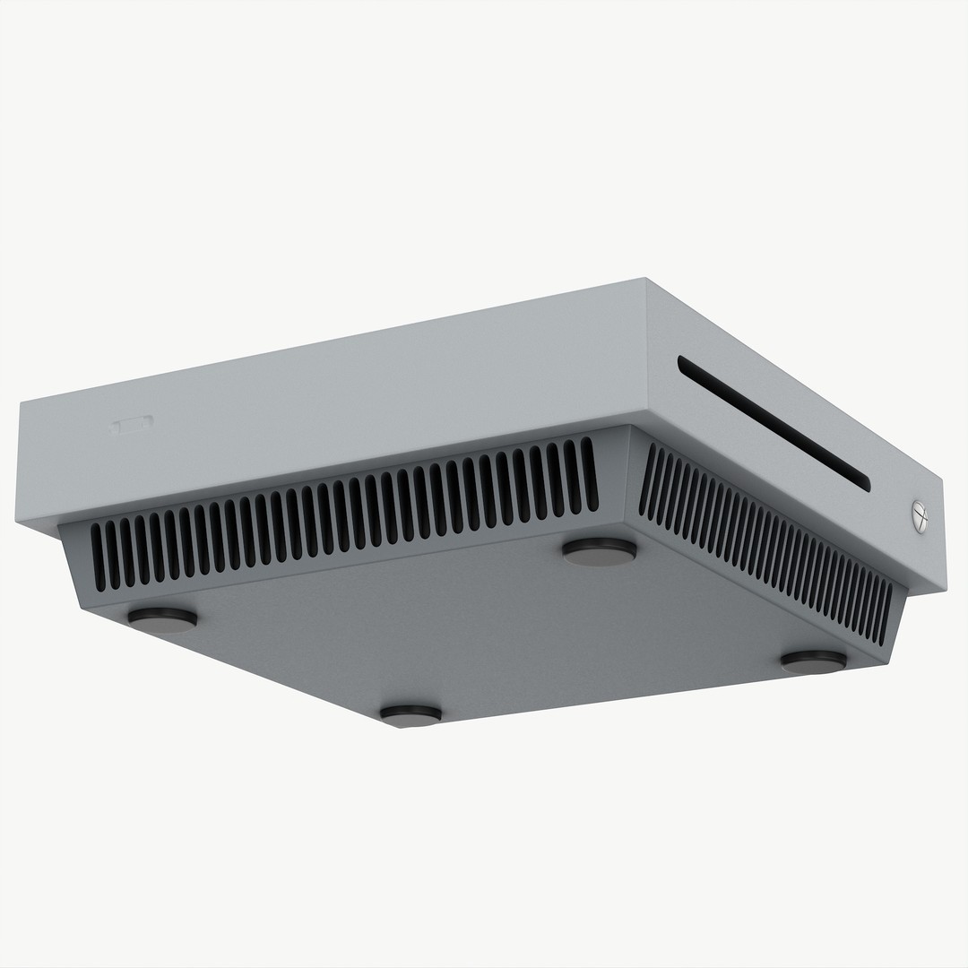 Compact TV Console 3D Model – Minimalist Design, PBR Textures, FBX - View 8