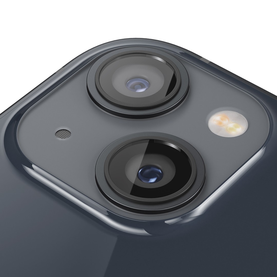 iPhone 13 3D Model – Realistic Polygon Mesh with PBR Textures - View 7