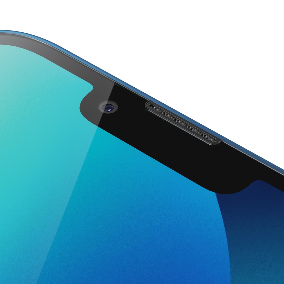 iPhone 13 3D Model – Realistic Polygon Mesh with PBR Textures - View 8