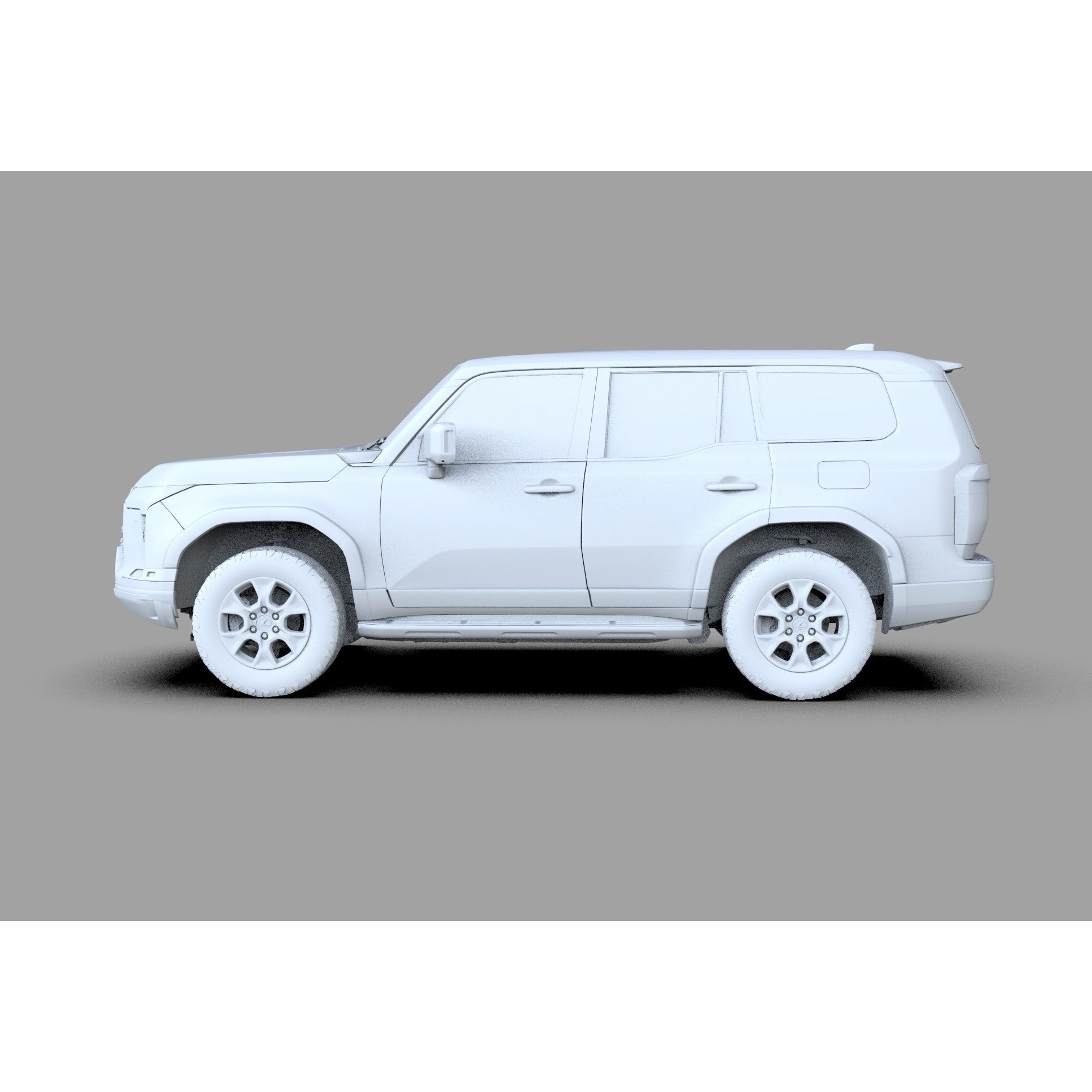 Lexus GX 2024 - High-Poly Interior 3D Model - View 26