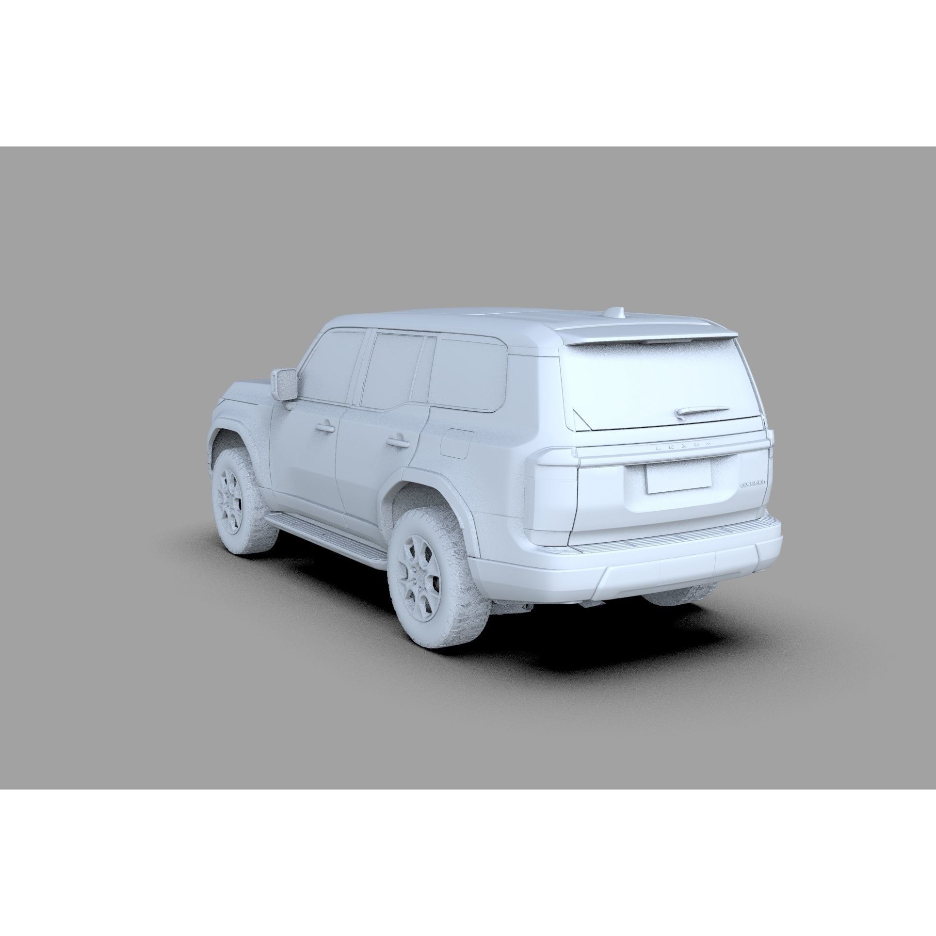 Lexus GX 2024 - High-Poly Interior 3D Model - View 27