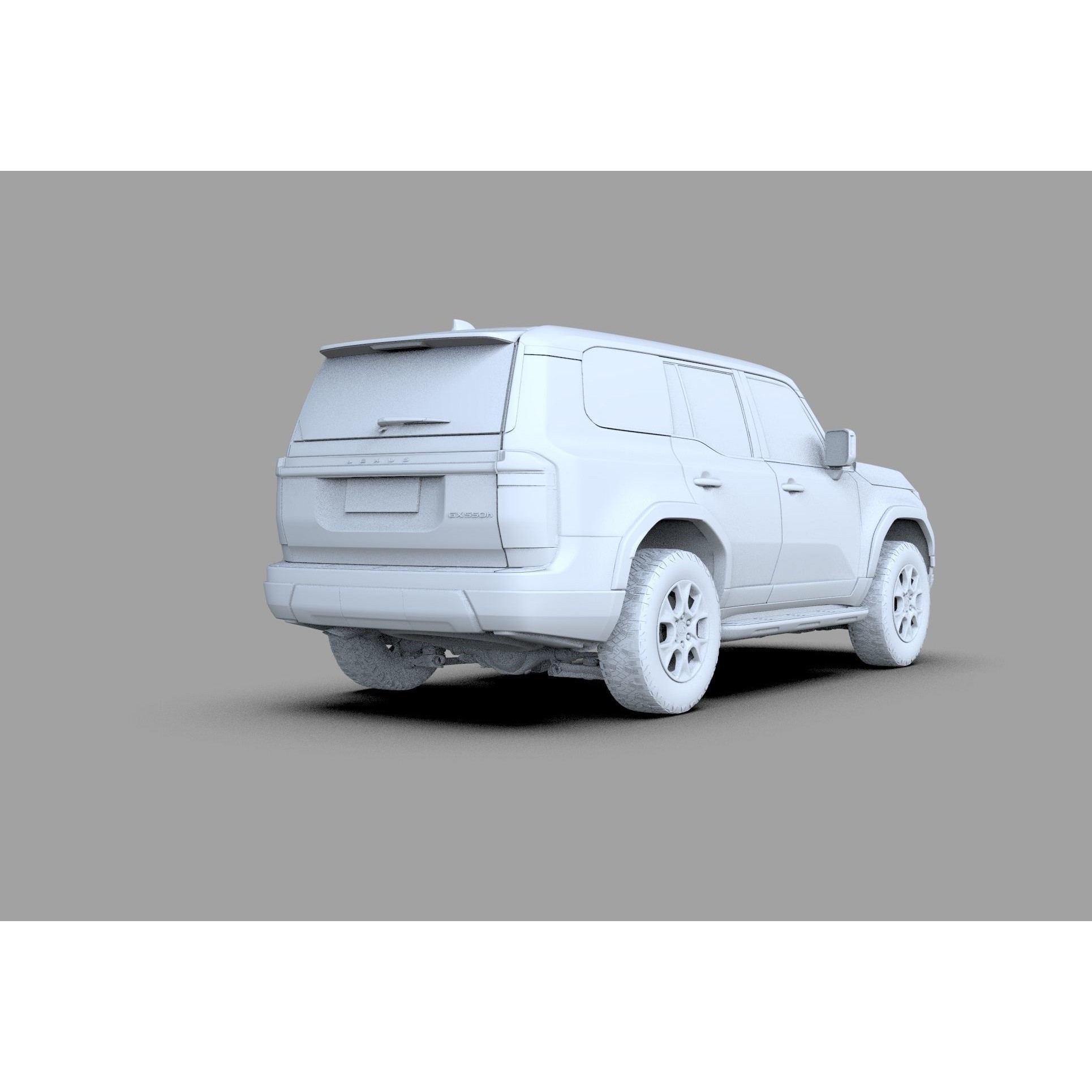 Lexus GX 2024 - High-Poly Interior 3D Model - View 28