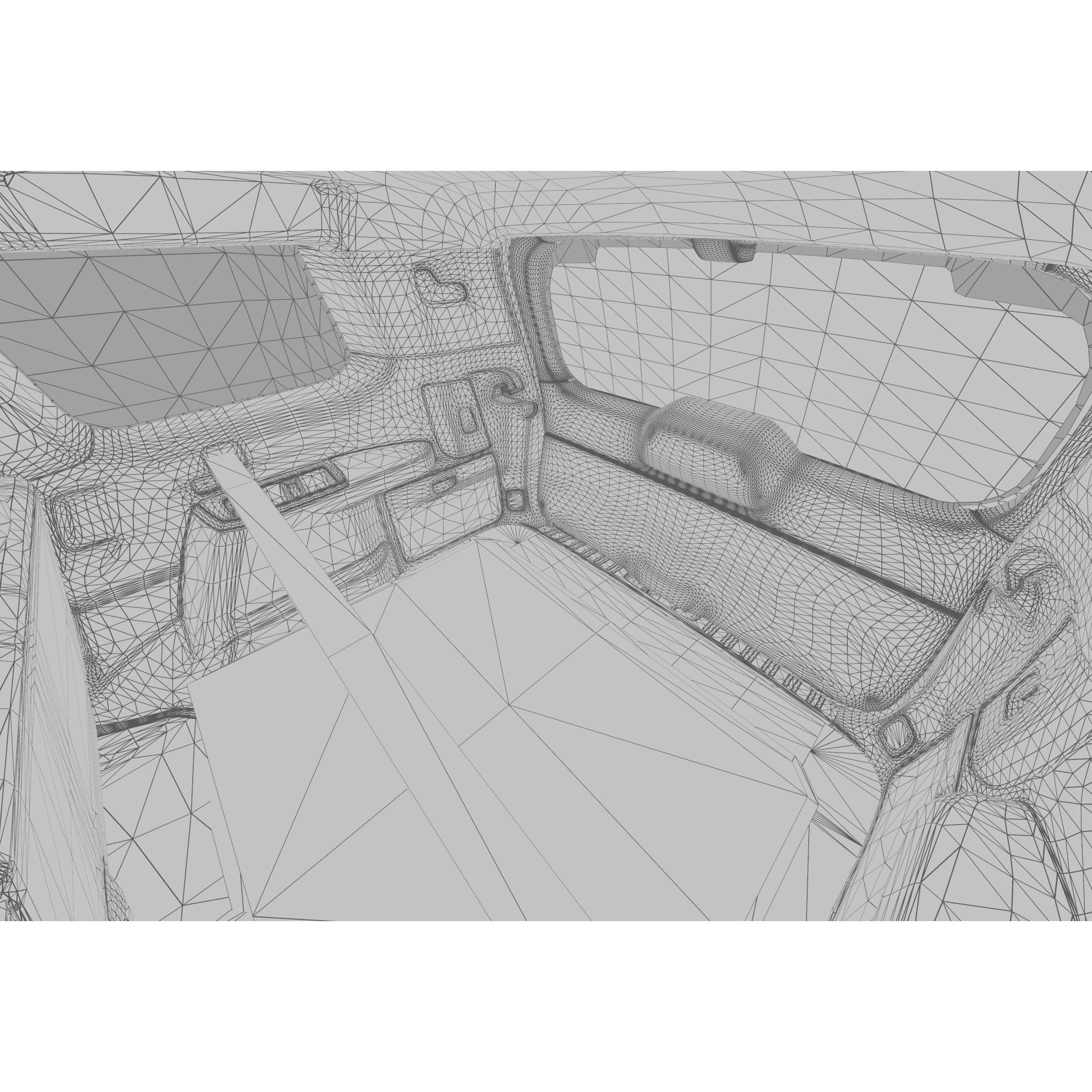 Lexus GX 2024 - High-Poly Interior 3D Model - View 53