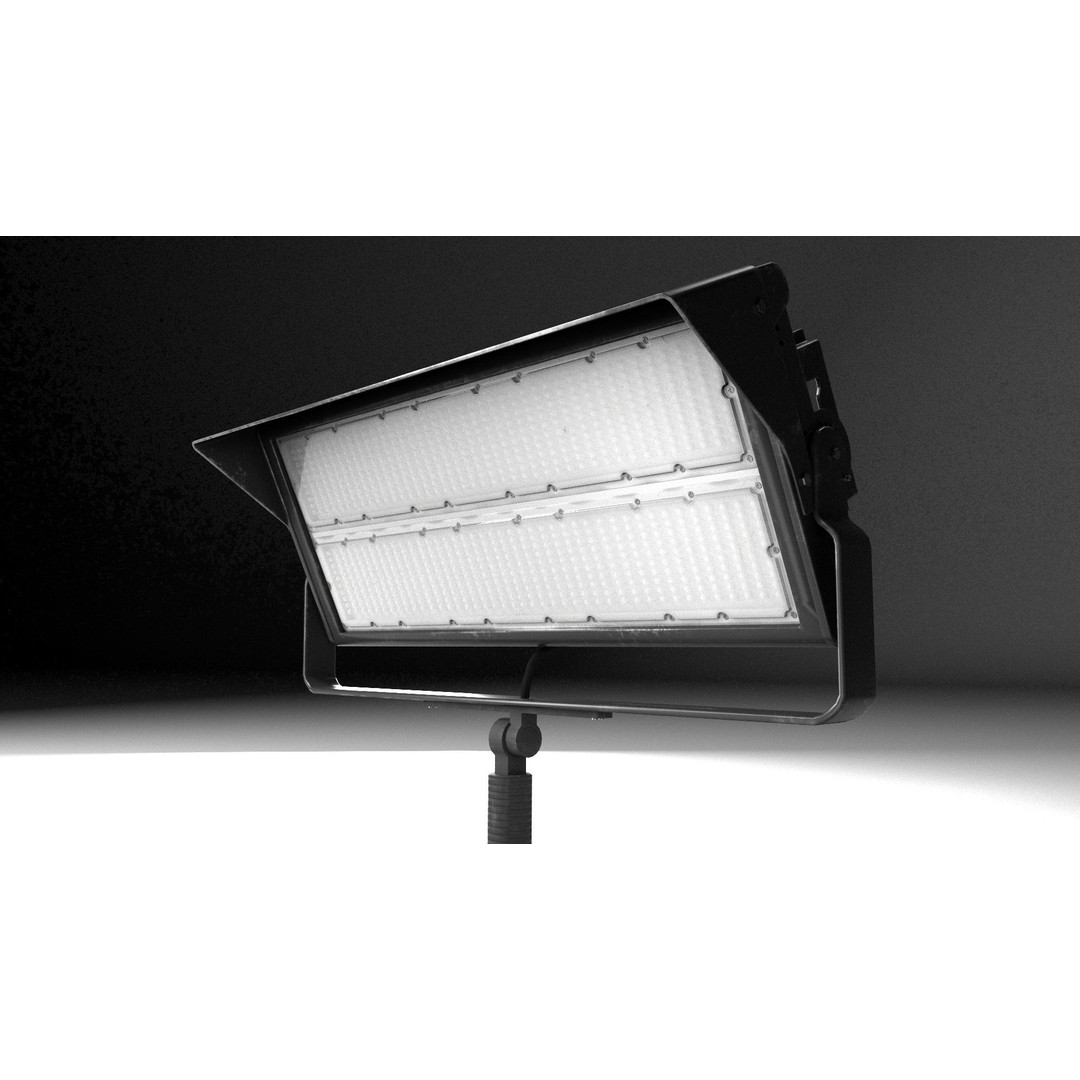 PBR Light 3D Model – Low Poly Illumination Asset, FBX, Blender - View 12