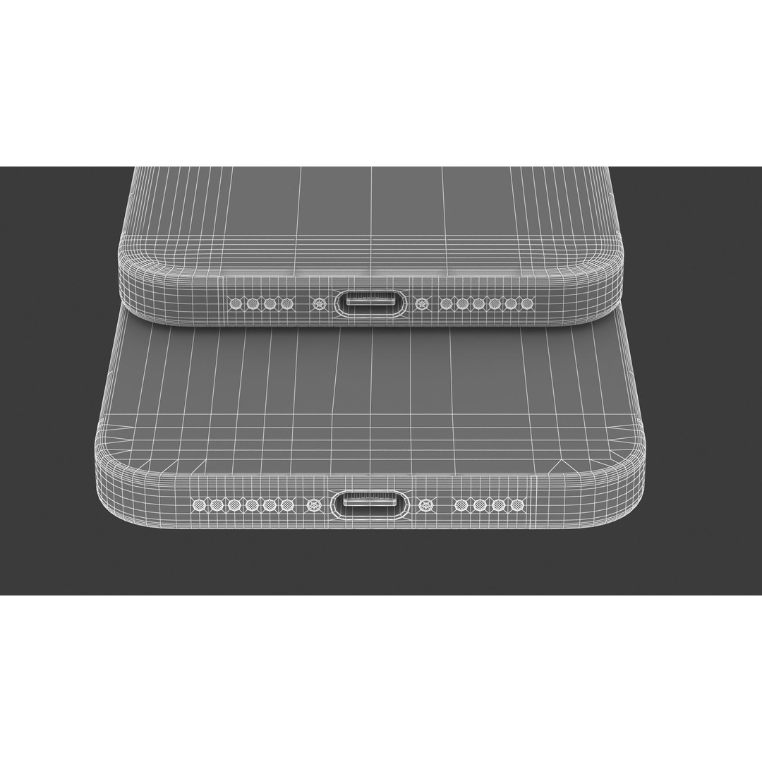 Apple iPhone 15 Pro Max 3D Model – High Poly PBR Asset, FBX & OBJ