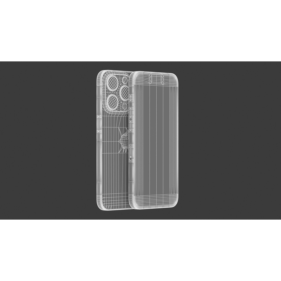 Apple iPhone 15 Pro Max 3D Model – High Poly PBR Asset, FBX & OBJ - View 13