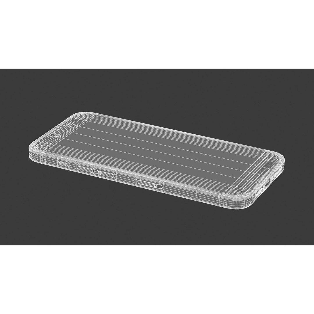 Apple iPhone 15 Pro Max 3D Model – High Poly PBR Asset, FBX & OBJ - View 16